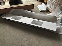 Wastafeltablet in solidstone detremmerie architect 260cm - afbeelding 1 van  5