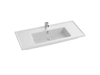 Wastafeltop 101x46cm slijpsteen wit - jacob delafon - afbeelding 2 van  5