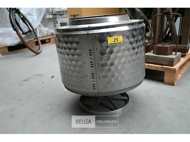 Wastrommel vuurkorf - afbeelding 1 van  2