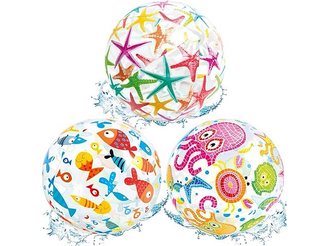 Waterbal, opblaasbare strandbal, 3stuks - afbeelding 1 van  3