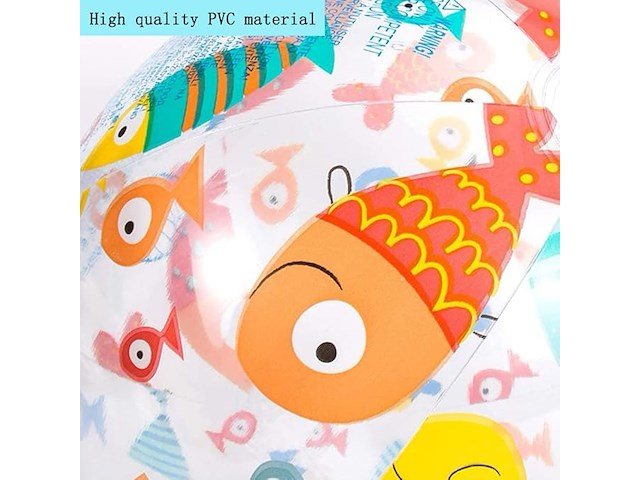 Waterbal, opblaasbare strandbal, 3stuks - afbeelding 3 van  3