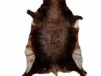 Waterbuck (kobus ellipsiprymnus) hide rug, 140 x 110 cm