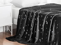 Waterdicht latex laken 200x220 rood - afbeelding 2 van  3