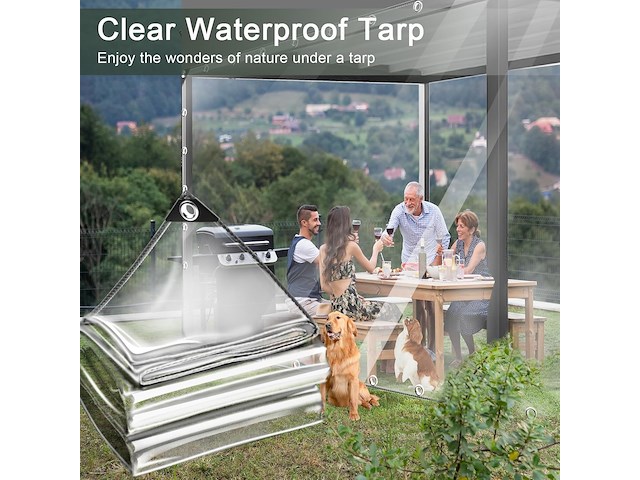 Waterdicht zeildoek (6 x 16 ft) - afbeelding 2 van  3