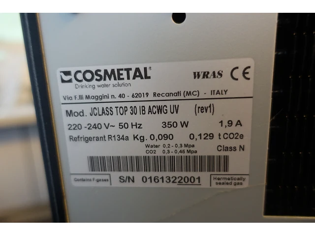 Waterdispenser cosmetal - afbeelding 4 van  4