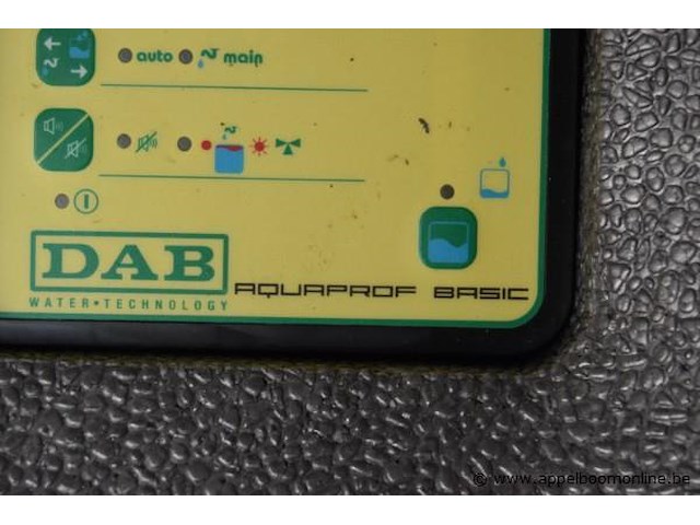 Waterdruksysteem, dab, aquaprof basic, werking niet gekend - afbeelding 3 van  3