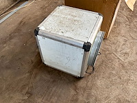 Watergevoede luchtverwarmer en industriële boxventilator - afbeelding 5 van  9