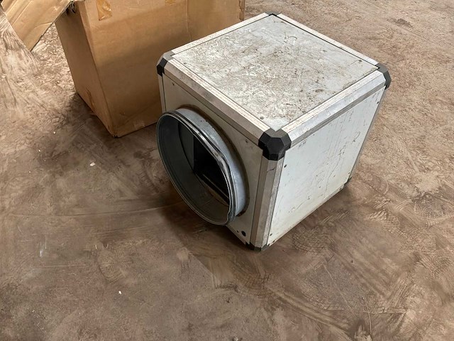 Watergevoede luchtverwarmer en industriële boxventilator - afbeelding 6 van  9