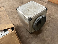 Watergevoede luchtverwarmer en industriële boxventilator - afbeelding 7 van  9