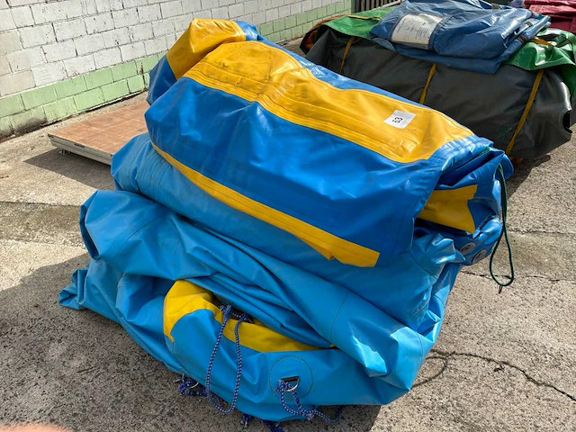 Waterhindernissen opblaasbaar (3x) - afbeelding 5 van  6