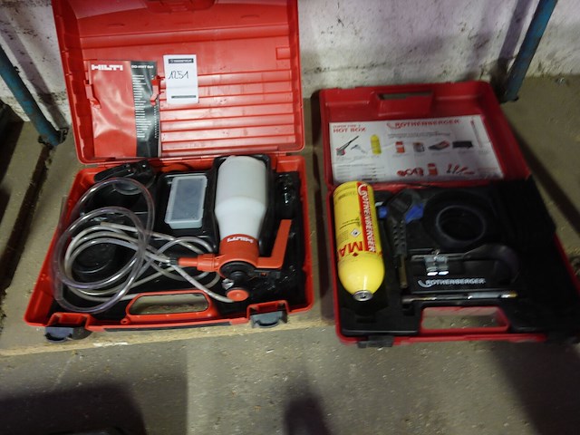 Waterkoeling hilti + brander rothenberger - afbeelding 1 van  3