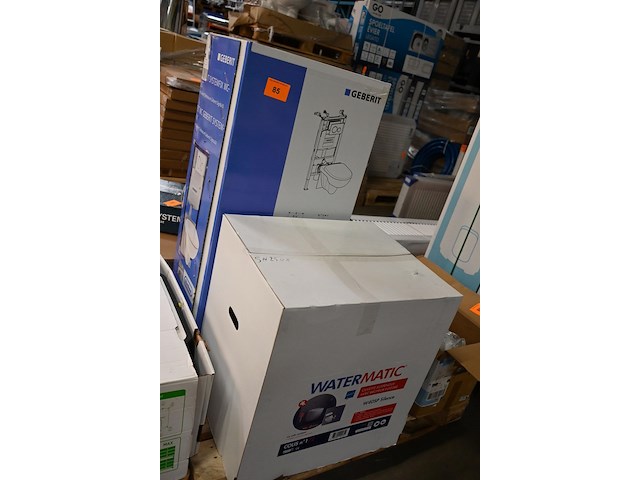 Watermatic set met geberit systemfix wc - afbeelding 2 van  4