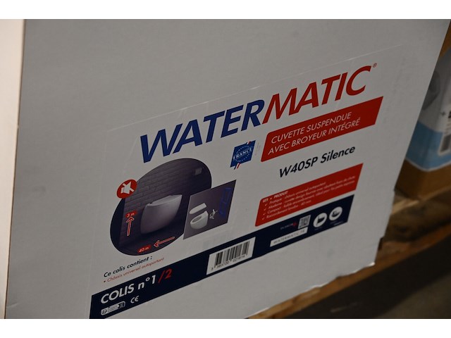 Watermatic set met geberit systemfix wc - afbeelding 3 van  4