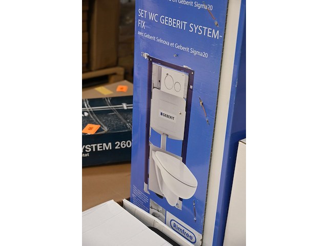 Watermatic set met geberit systemfix wc - afbeelding 4 van  4