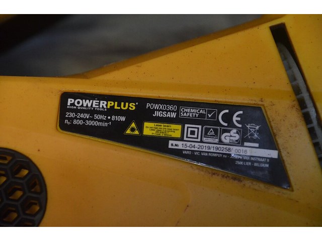 Waterpas, dremel 8220, wipzaag powerplus (4,5,10) - afbeelding 7 van  7