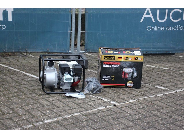 Waterpomp dw wp-30 benzine 6.5pk nieuw (marge) - afbeelding 1 van  1