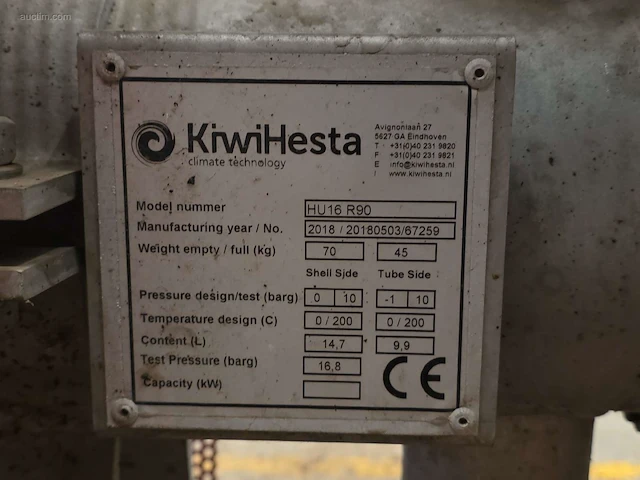 Waterpomp kiwihesta - afbeelding 2 van  5