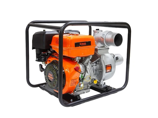 Waterpomp met benzine motor 100m3/uur - afbeelding 3 van  7