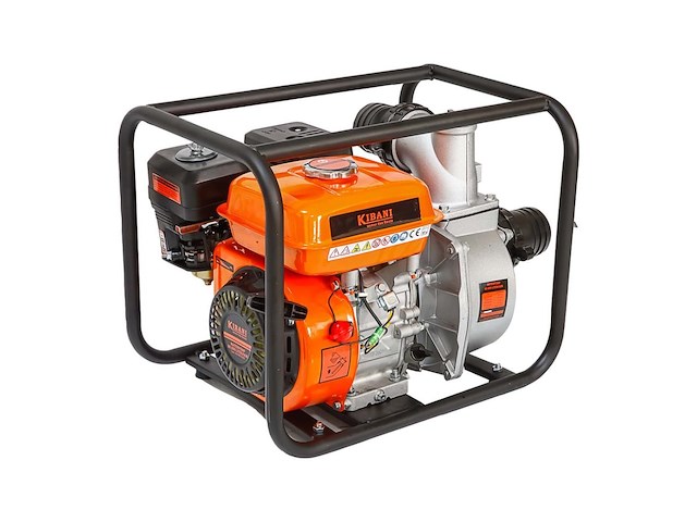 Waterpomp met benzine motor 60m3/uur - afbeelding 1 van  8