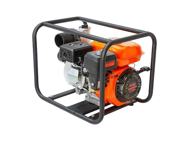 Waterpomp met benzine motor 60m3/uur - afbeelding 2 van  8