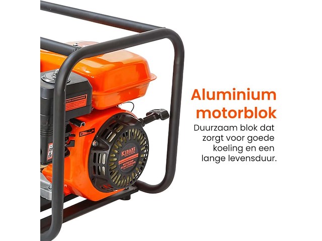 Waterpomp met benzine motor 60m3/uur - afbeelding 5 van  8