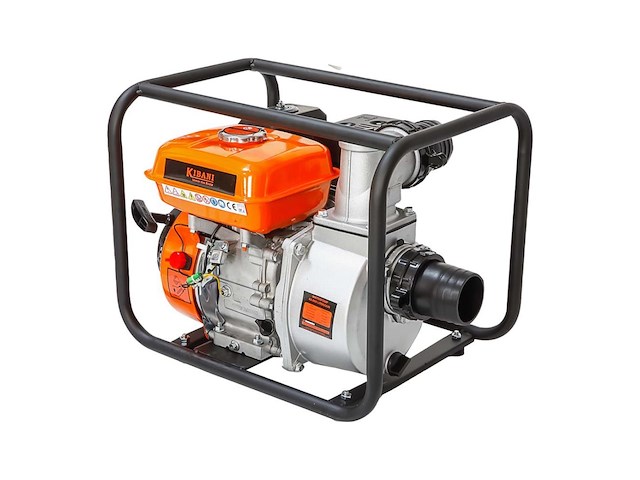 Waterpomp met benzine motor 60m3/uur - afbeelding 8 van  8