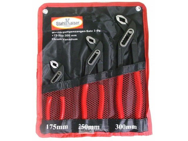 Waterpomp tangenset 3-dlg. 175-250en 300mm - nieuw in etui - afbeelding 1 van  1