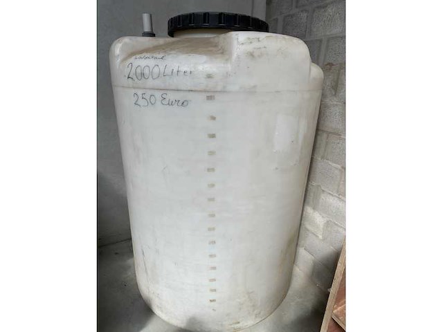 Watertank - irrigation equipment - afbeelding 1 van  1