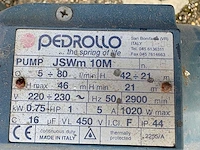 Watertpomp pedrollo - jswm - pomp units - afbeelding 6 van  6