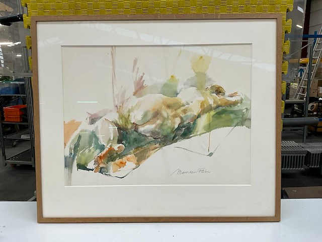 Waterverf schilderij (maureen fain) - afbeelding 1 van  6