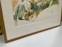 Waterverf schilderij (maureen fain) - afbeelding 3 van  6