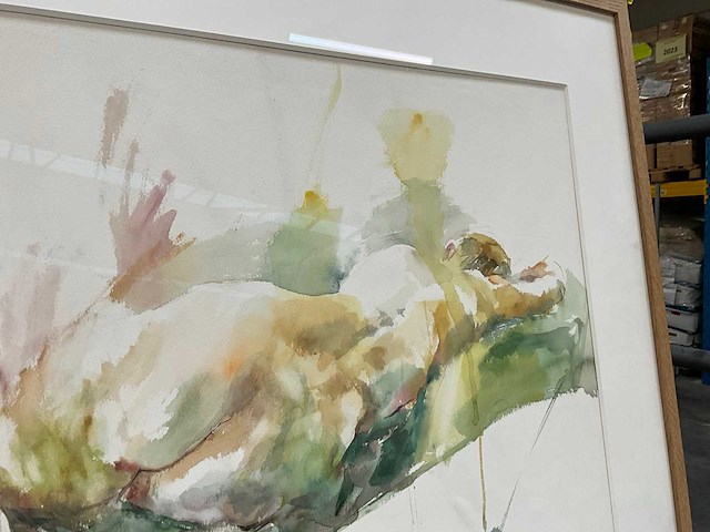 Waterverf schilderij (maureen fain) - afbeelding 5 van  6