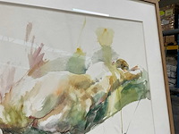 Waterverf schilderij (maureen fain) - afbeelding 5 van  6