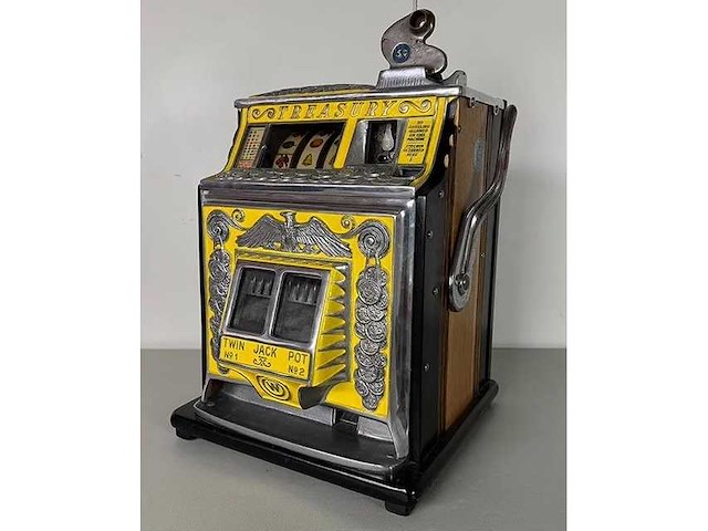 Watling - 1935 - treasury - slotmachine - afbeelding 15 van  16
