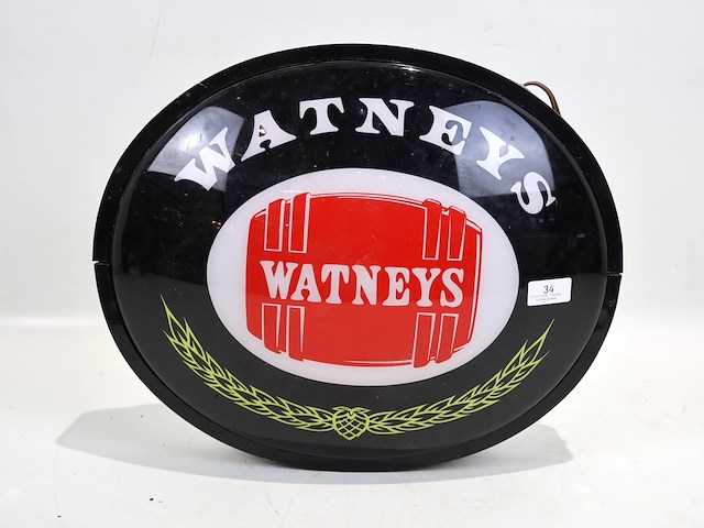 Watneys lichtreclame - afbeelding 4 van  5