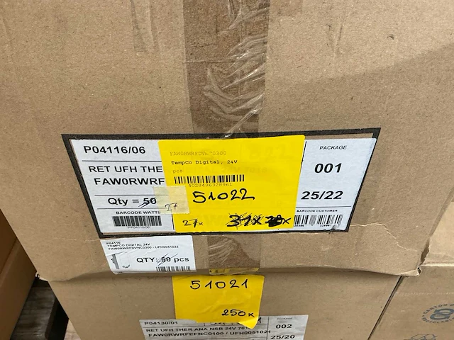 Watts tempco digital 24v thermostaat (27x) - afbeelding 6 van  6