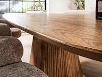 Wave eettafel 215cm - massief mangazand - afbeelding 5 van  7