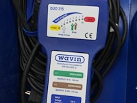 Wavin duo 315 elektrolasapparaat in koffer