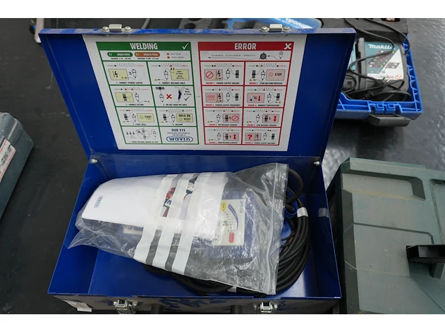 Wavin duo 315 elektrolasapparaat in koffer - afbeelding 3 van  3