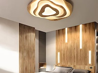 Wayluong houten led-plafondlamp - afbeelding 1 van  3