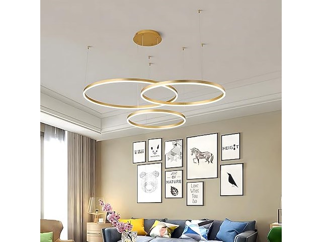 Wayluoung led metalen kroonluchter - afbeelding 1 van  3