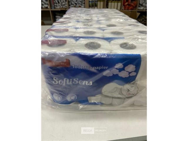 Wc papier 3 laags 64 rollen - afbeelding 1 van  3