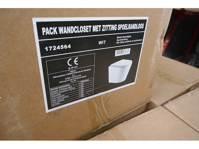 Wc potten galvano / pressalit - afbeelding 3 van  3