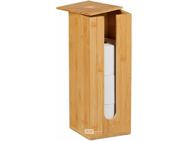 Wc rolhouder bamboo - afbeelding 1 van  6