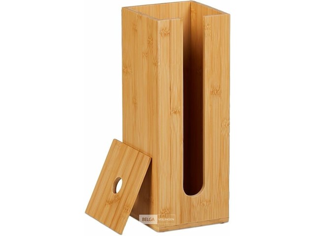Wc rolhouder bamboo - afbeelding 3 van  6