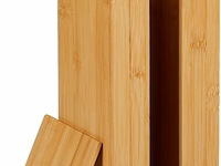 Wc rolhouder bamboo - afbeelding 3 van  6