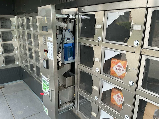 Wdm vakkenautomaat met 63 uitgiftevakken - afbeelding 5 van  6