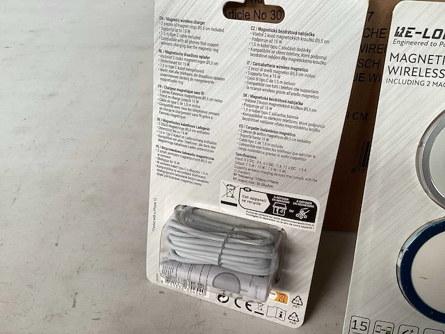 We-load draadloze oplader voor telefoon, magnetisch (60x) - afbeelding 4 van  6