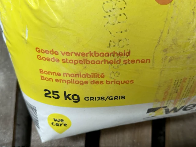 Weber, 2 zakken metselmortel en 1 zak tegellijm - afbeelding 3 van  6