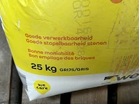 Weber, 2 zakken metselmortel en 1 zak tegellijm - afbeelding 3 van  6